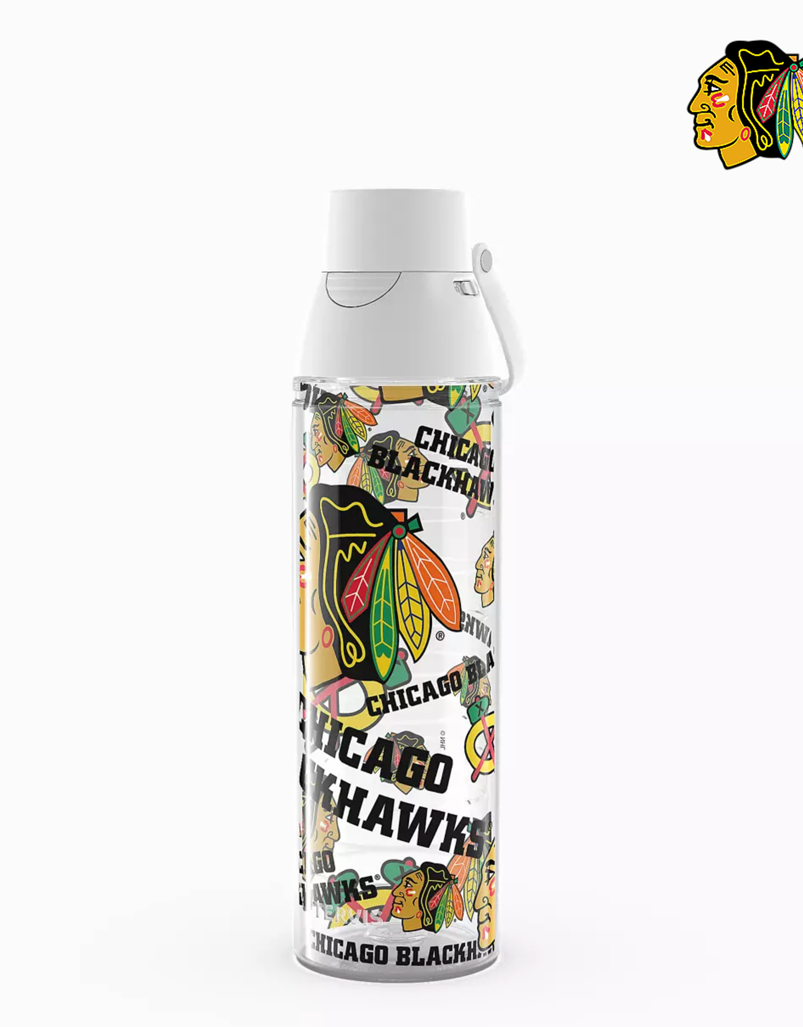 Tervis Tumbler Water Bottle Blackhawks Tradition