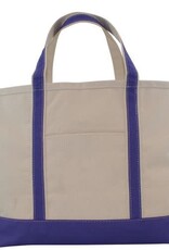 CB Station Large Canvas Tote Violet