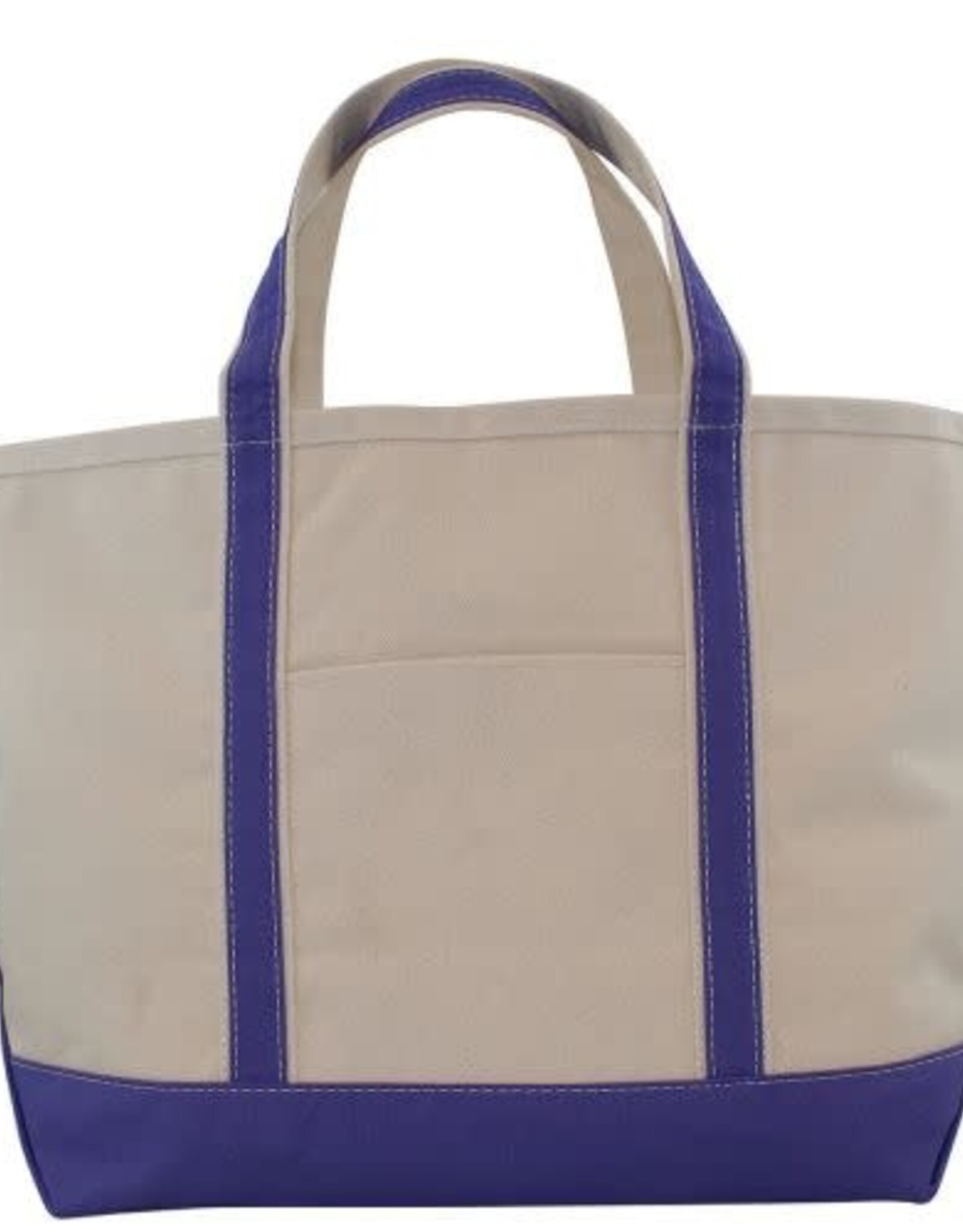 CB Station Large Canvas Tote Violet