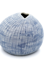 Art Floral Trading Blue Pebble Porcelain Bud Vase Art Floral Trading Blue Pebble Porcelain Bud Vase