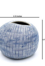Art Floral Trading Blue Pebble Porcelain Bud Vase Art Floral Trading Blue Pebble Porcelain Bud Vase