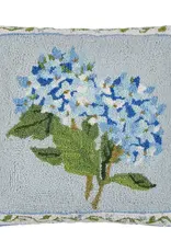 Blue Hydrangea Pillow