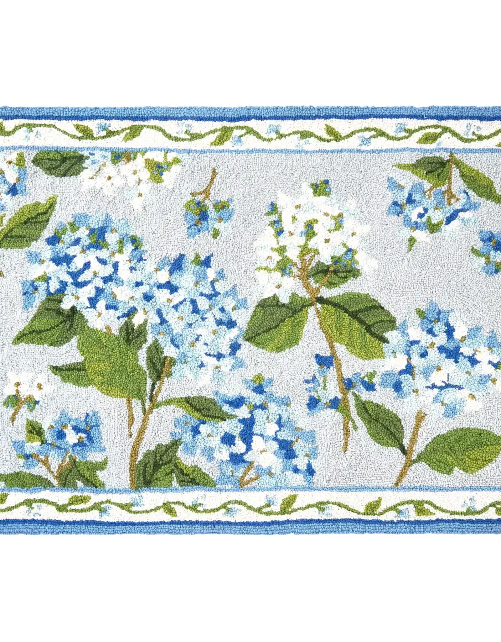 Blue Hydrangea Rug