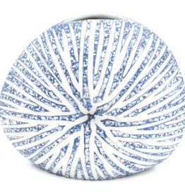 Art Floral Trading Blue Diva Round Mini Porcelain Bud Vase