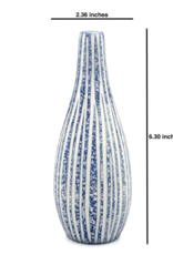 Art Floral Trading Blue Modo Porcelain Bud Vase