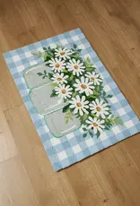 Rug Daisies in Jars