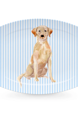 Mariposa Best Friends Yellow Lab Platter