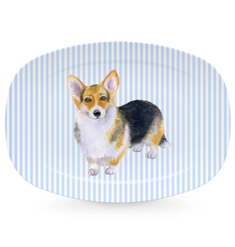 Mariposa Best Friends Pembroke Corgi Platter