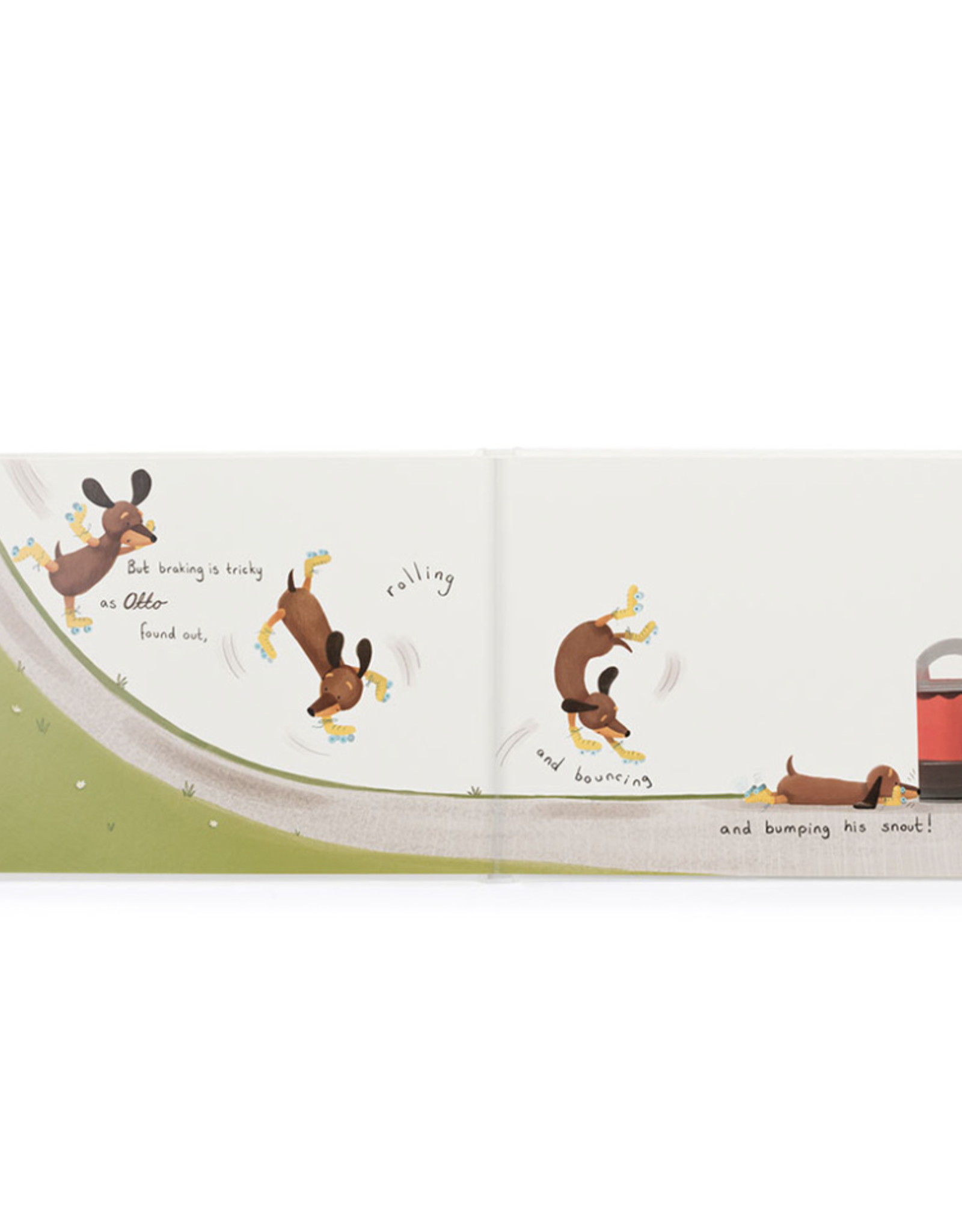 Jelly Cat Otto The Loyal Sausage Dog Book