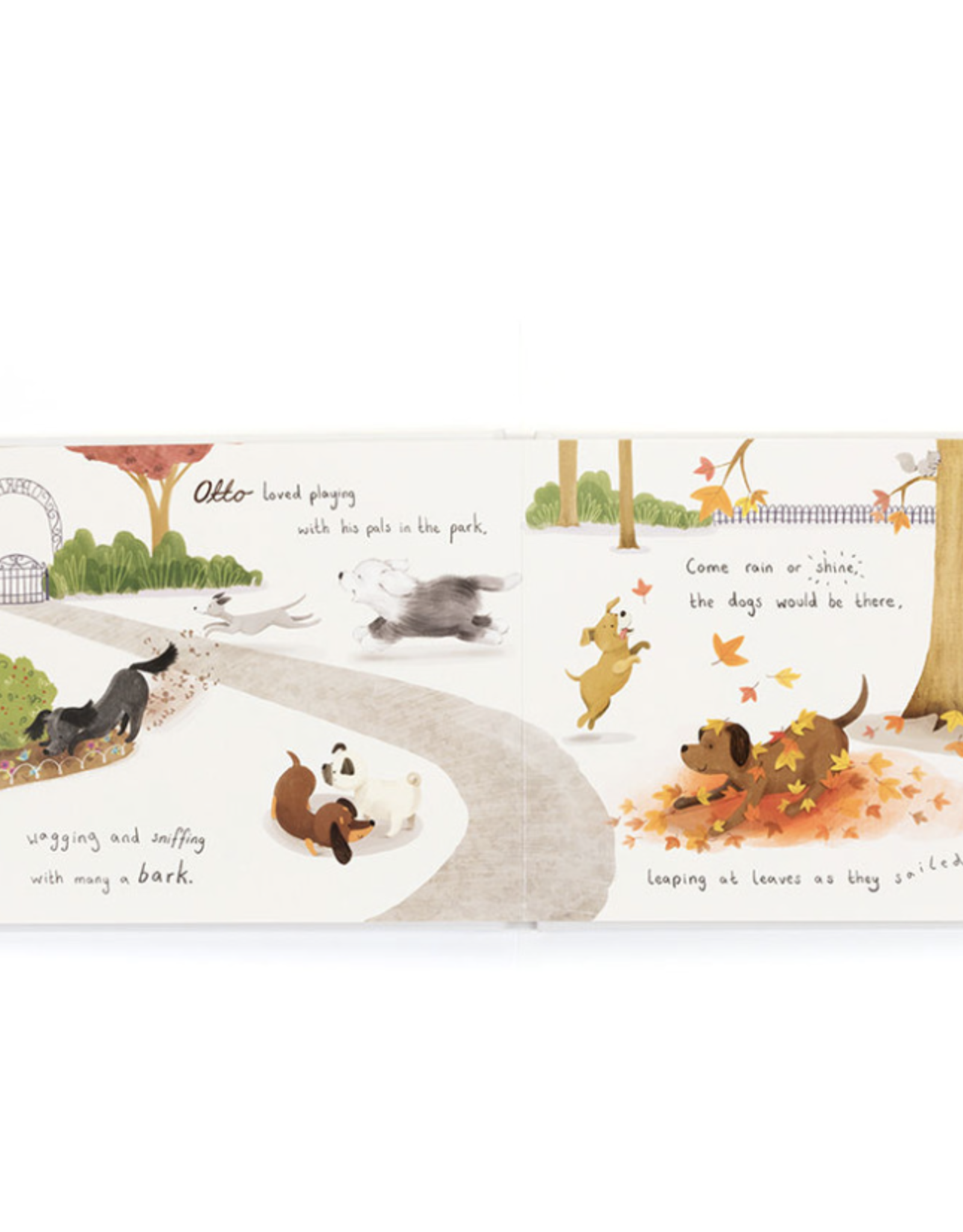 Jelly Cat Otto The Loyal Sausage Dog Book