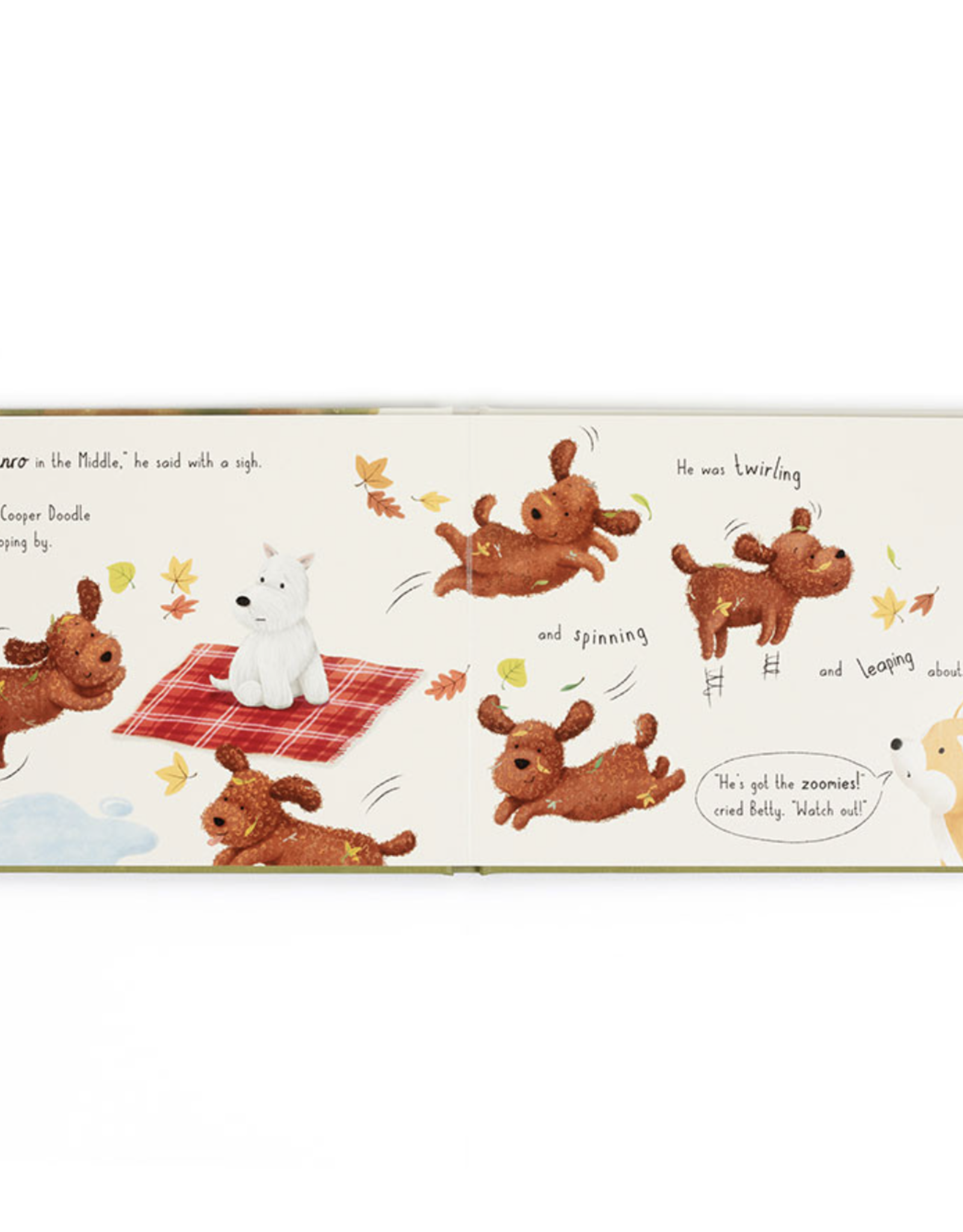 Jelly Cat Munro in the Middle Book