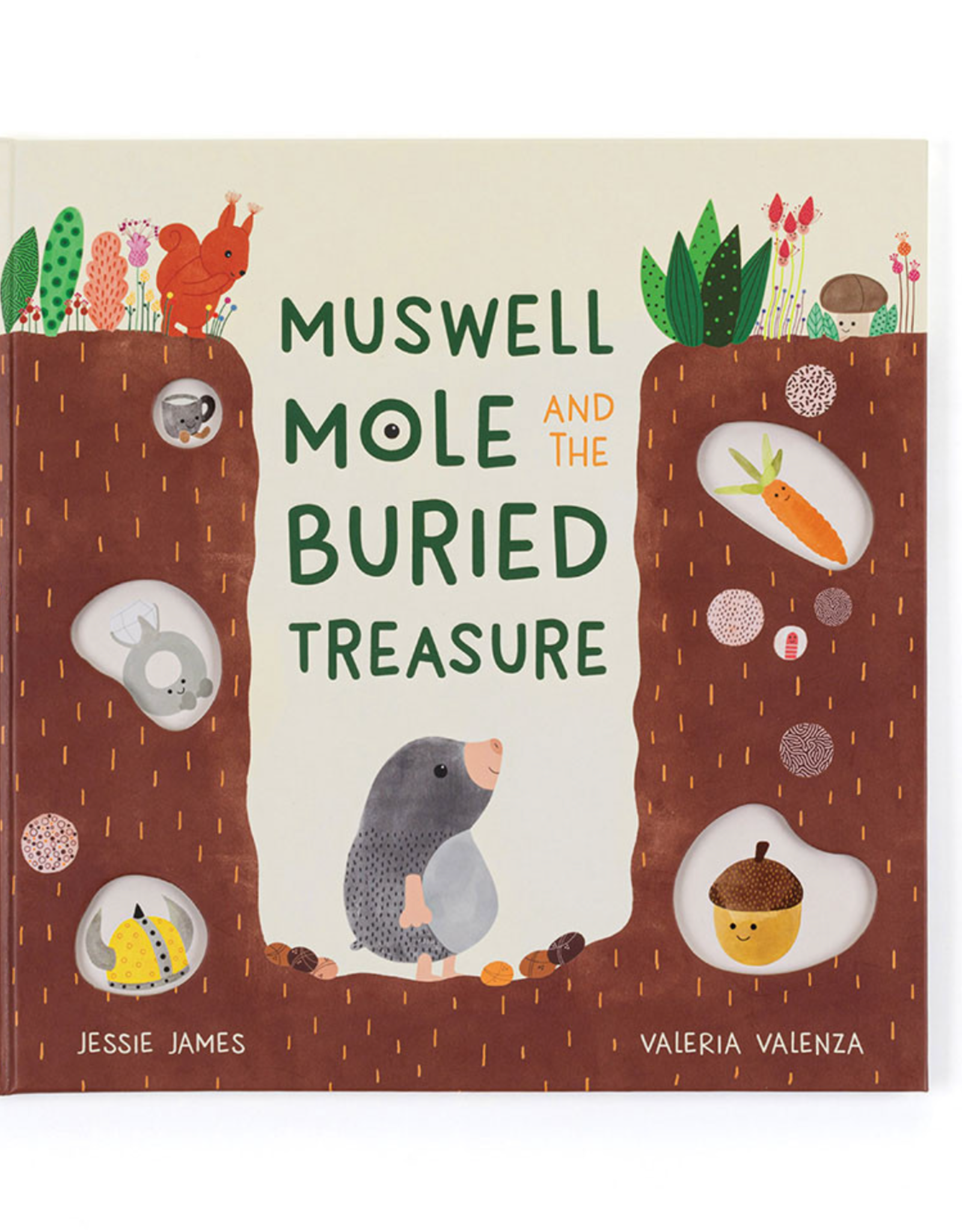 Jelly Cat Muswell Mole & the Buried Treasure