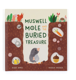 Jelly Cat Muswell Mole & the Buried Treasure