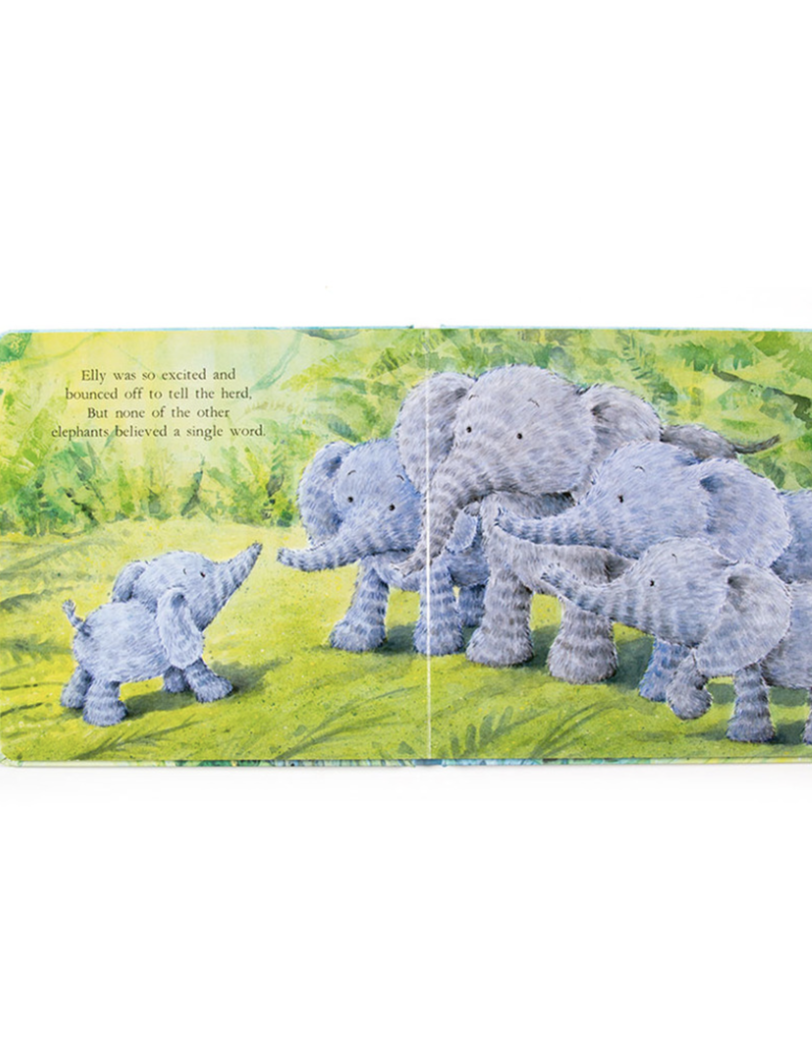 Jelly Cat Elephants Can't Fly Book