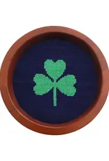 Smather's & Branson Wine Bottle Coaster Shamrock