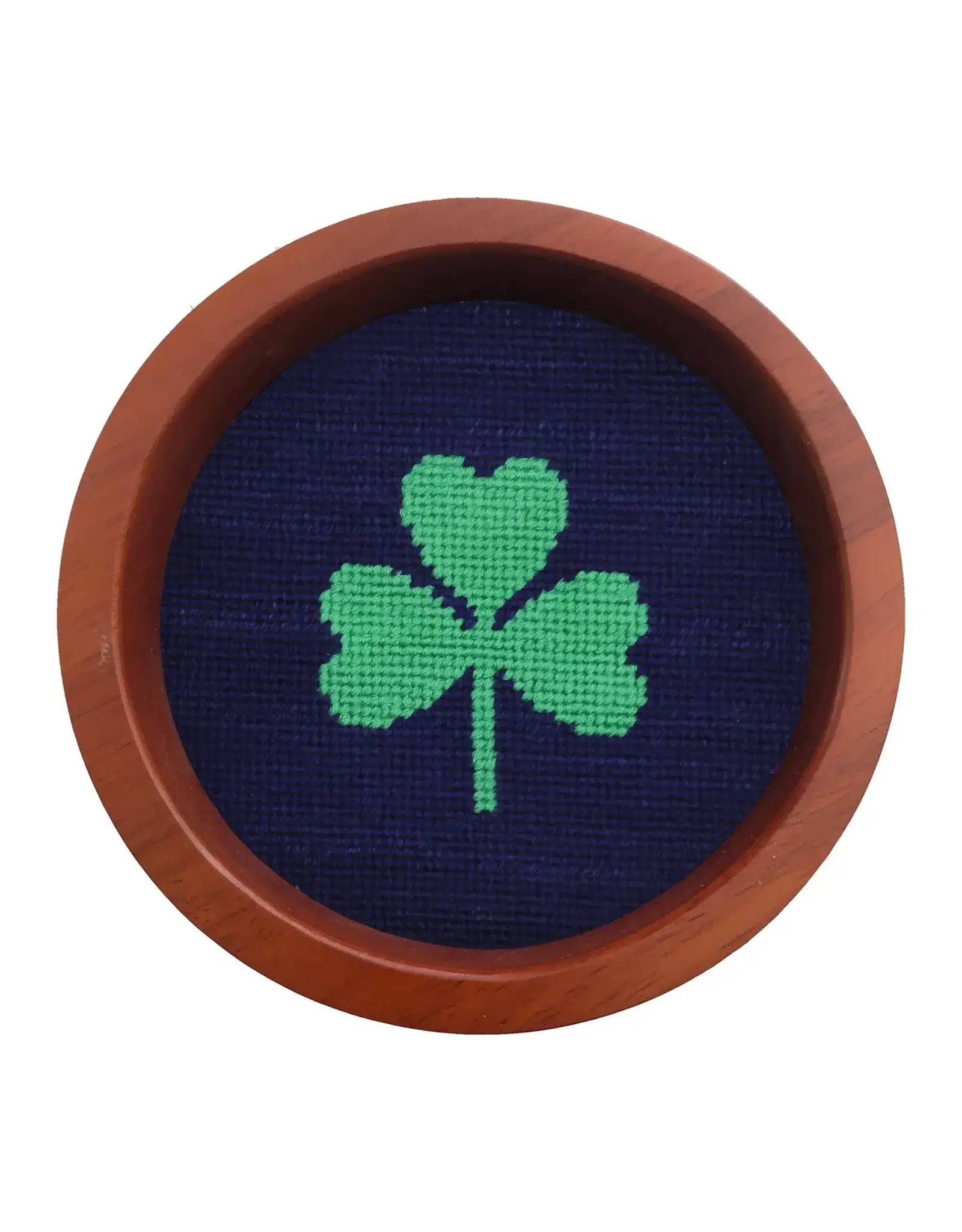 Smather's & Branson Wine Bottle Coaster Shamrock