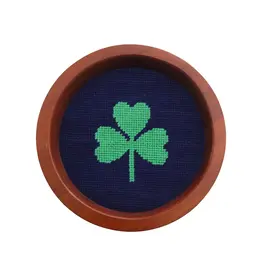 Smather's & Branson Wine Bottle Coaster Shamrock