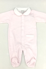 Kissy Kissy Footie Pink w/collar