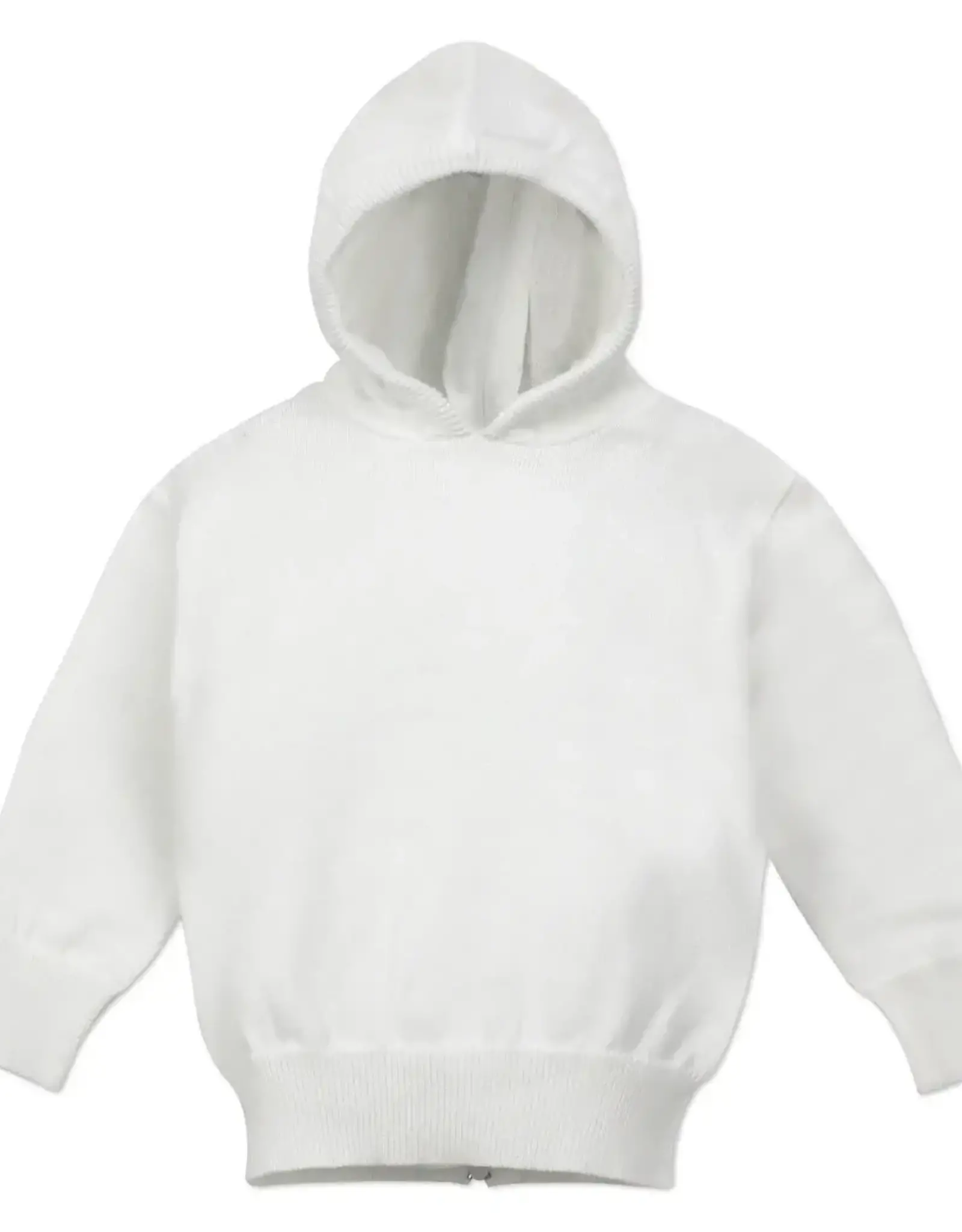 Carriage Boutique White Hooded Sweater