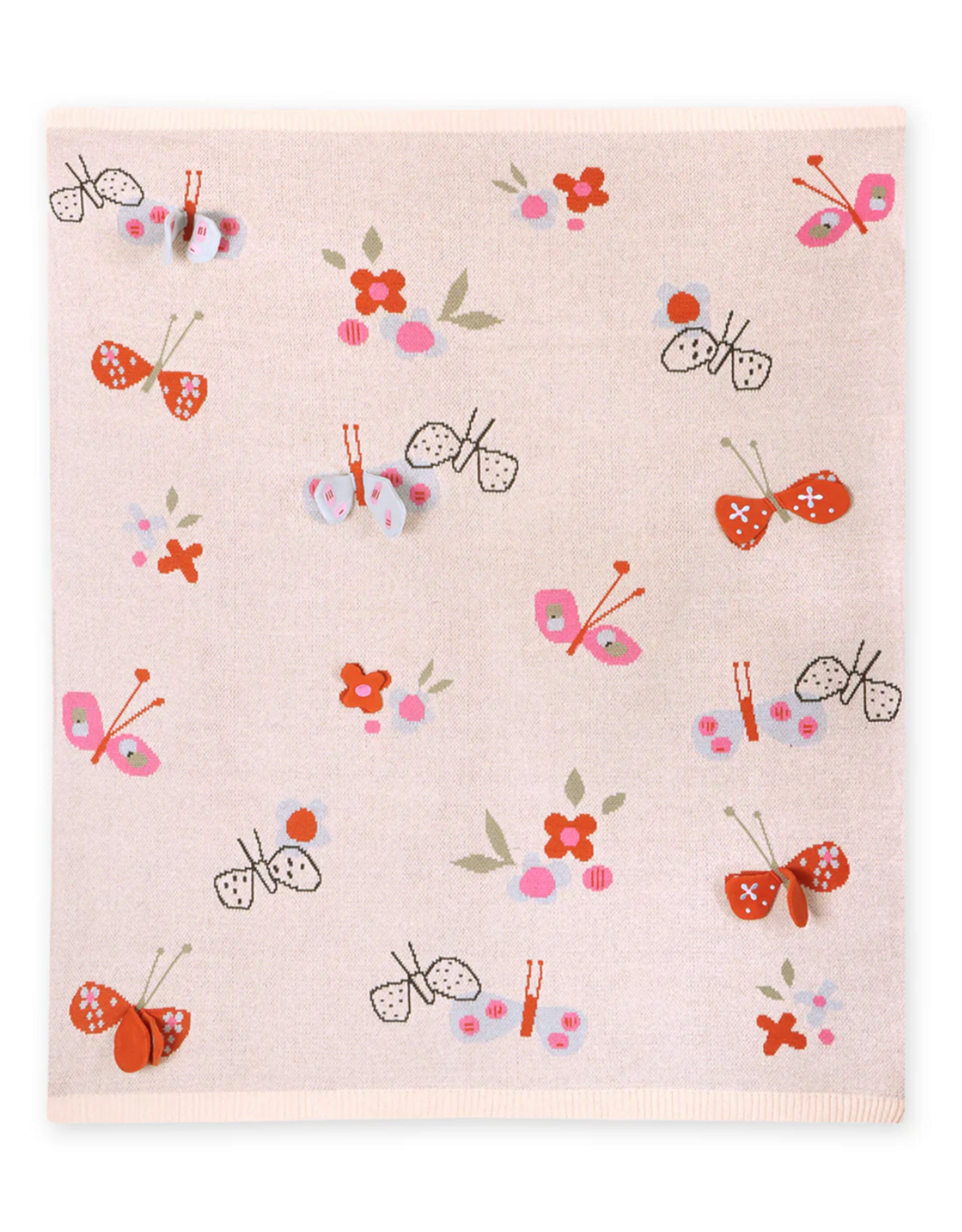 Viverano Organics Bloom Butterfly Blanket