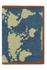 Smather's & Branson Passport Case World Map