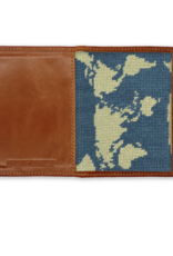 Smather's & Branson Passport Case World Map