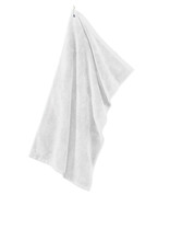 White Microfiber Golf Towel