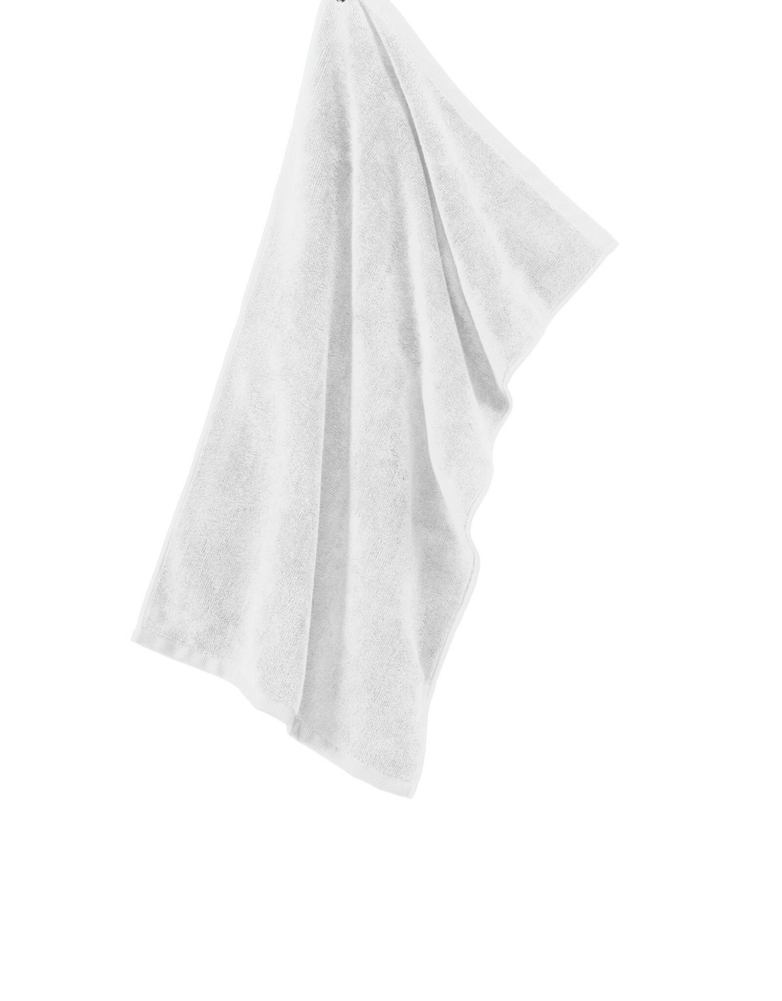 White Microfiber Golf Towel