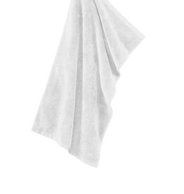 White Microfiber Golf Towel