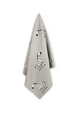 Viverano Organics Zebra - Organic Cotton Jacquard Knit Baby Blanket