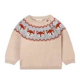 Viverano Organics Fox Fair Isle Sweater