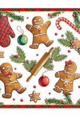 Paperproducts Design Gingerbread Cookies Beverage Napkins Paperproducts Design Gingerbread Cookies Beverage Napkins