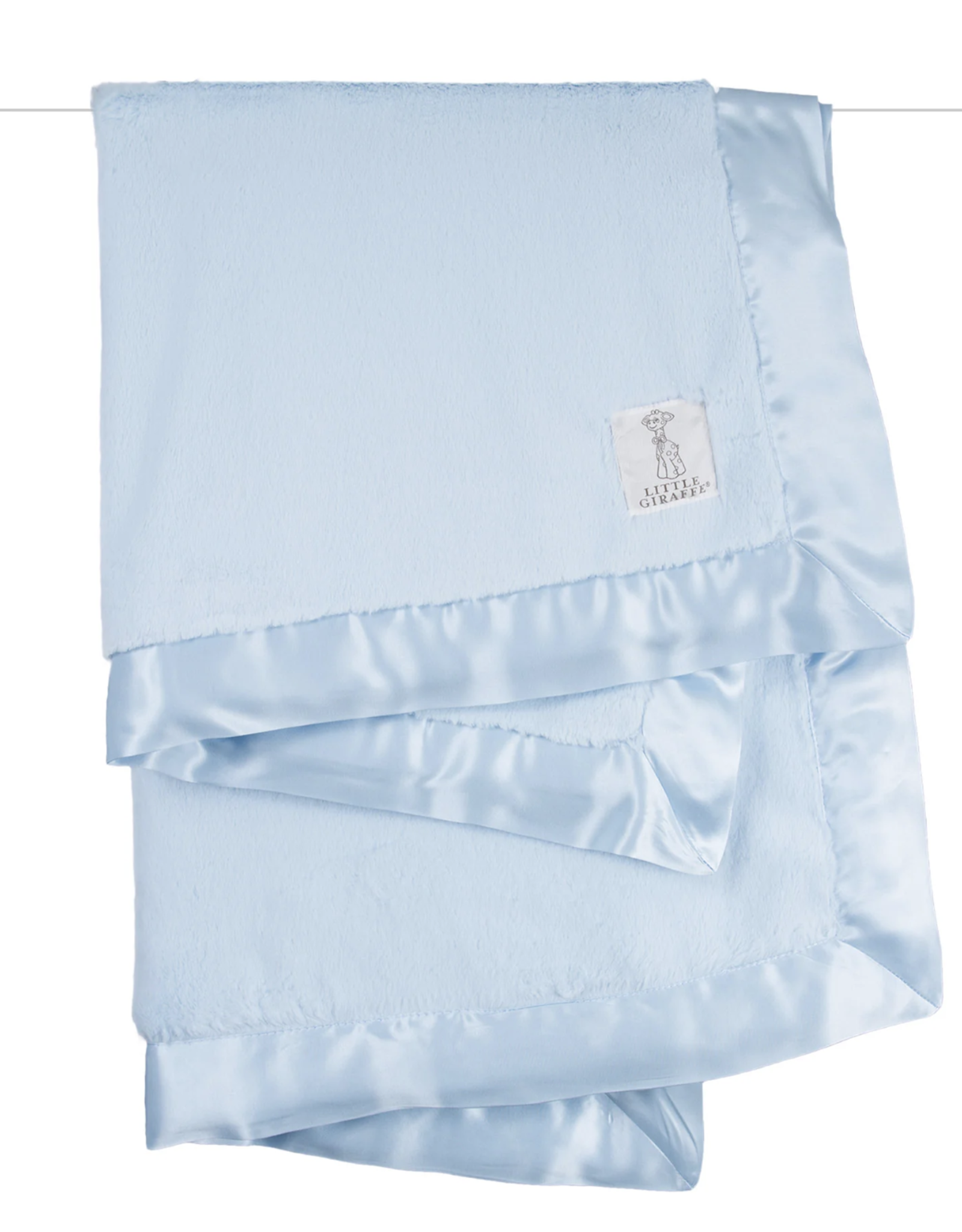 Little Giraffe Luxe Blanket Blue