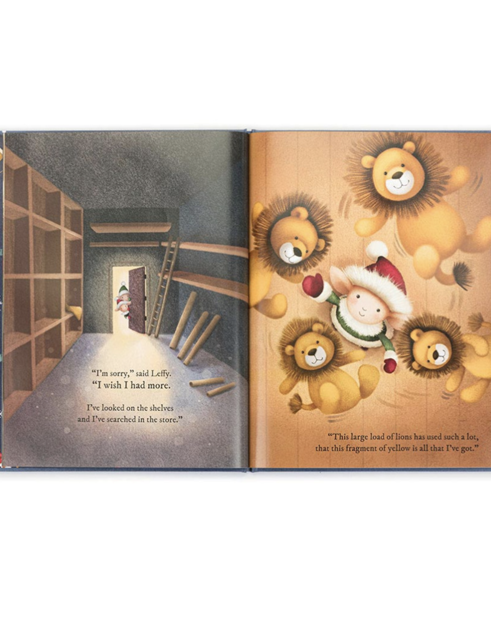 Jelly Cat Eldo Elf & Bunny Book