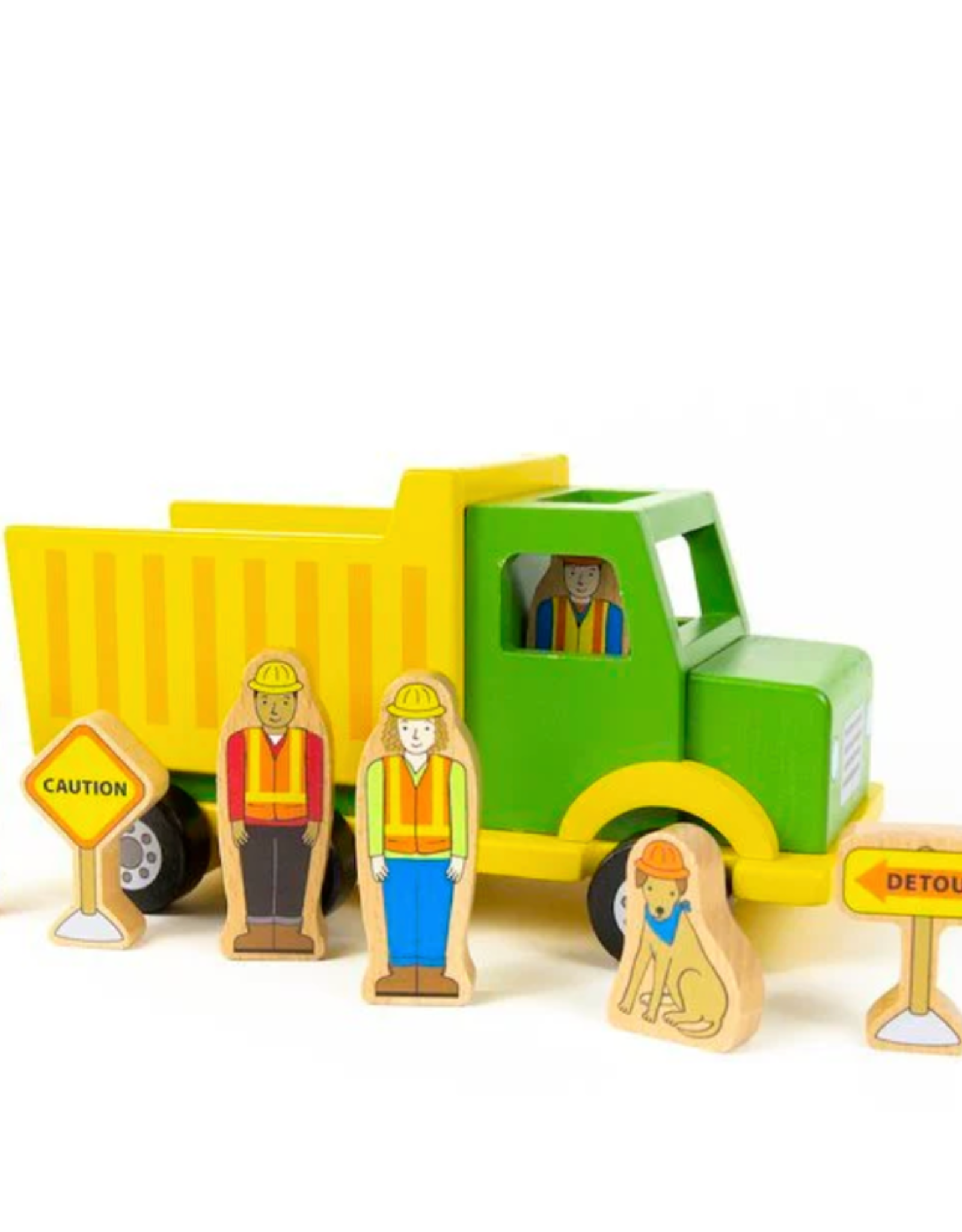 Jack Rabbit Creations Construction Crew Magnetic Truck Set
