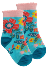 Stephen Joseph Turquoise Floral Socks Stephen Joseph Turquoise Floral Socks