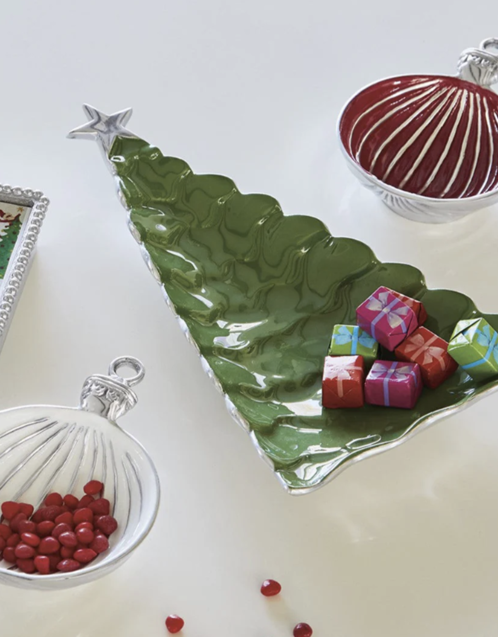 Mariposa Green Tree Dish xx