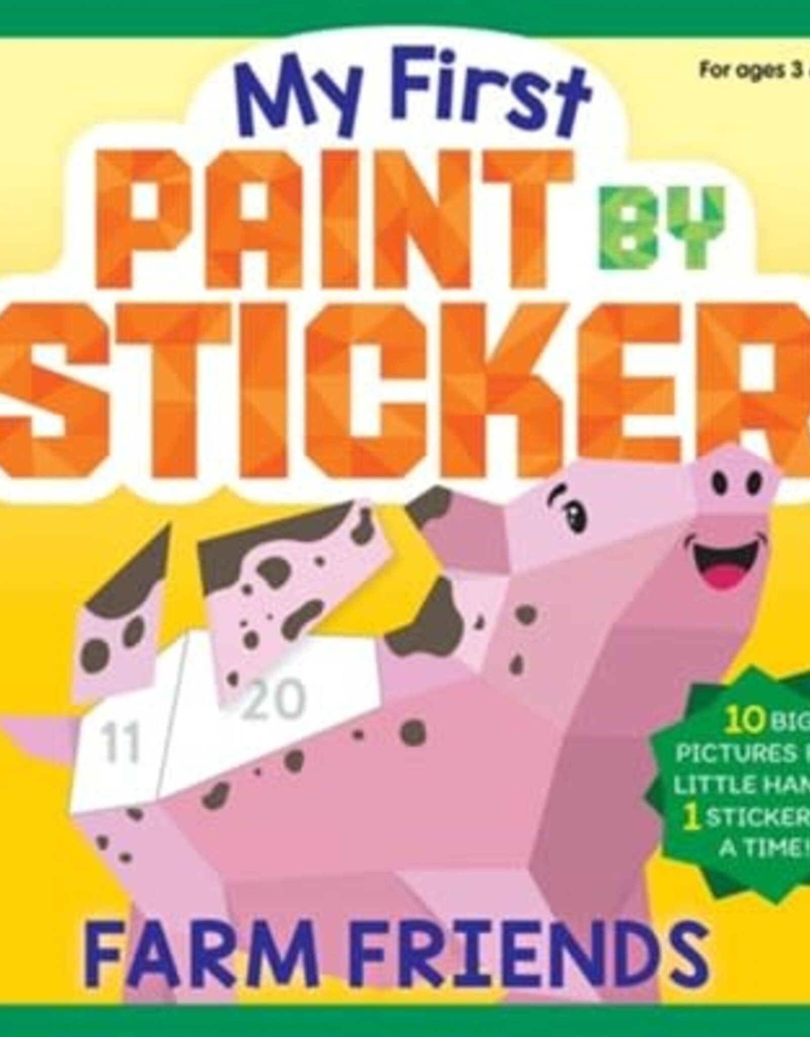 My First Paint By Sticker- Farm Friends