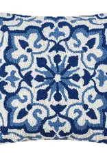 Blue Medallion Pillow