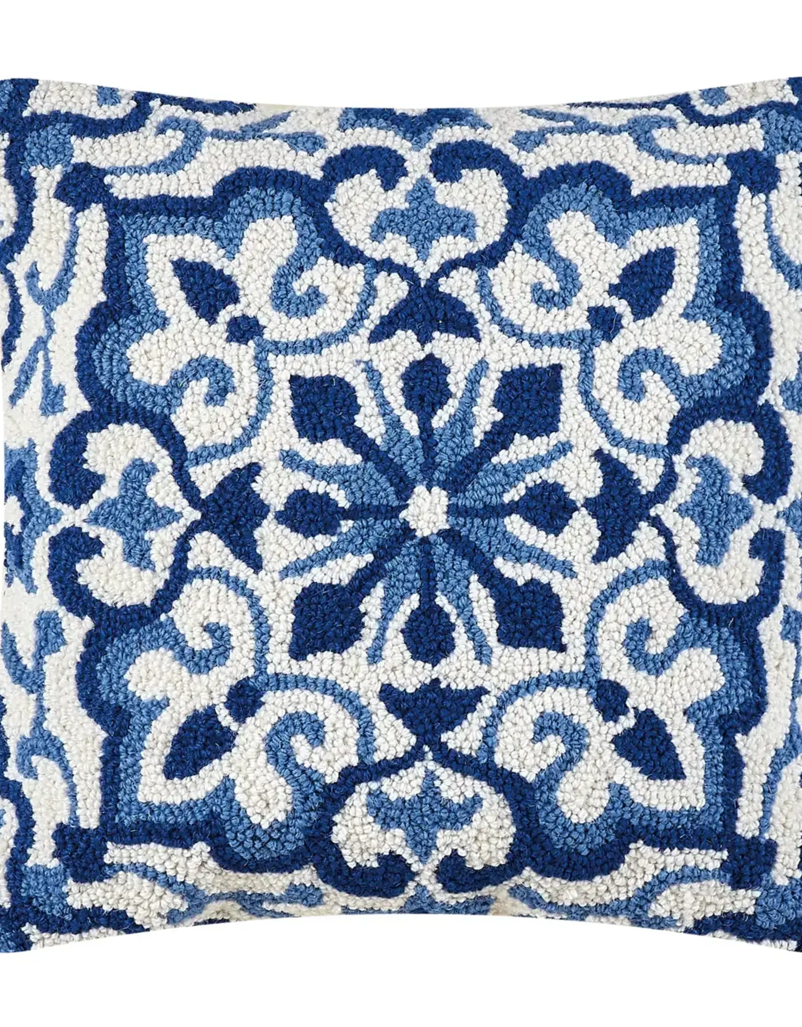 Blue Medallion Pillow