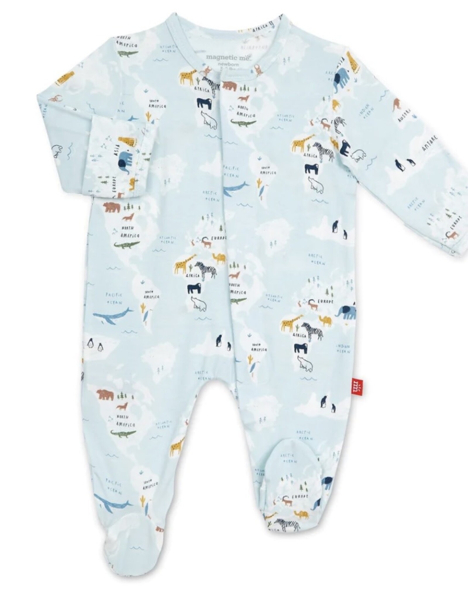 Magnetic Me Sea the World Modal Magnetic Footie