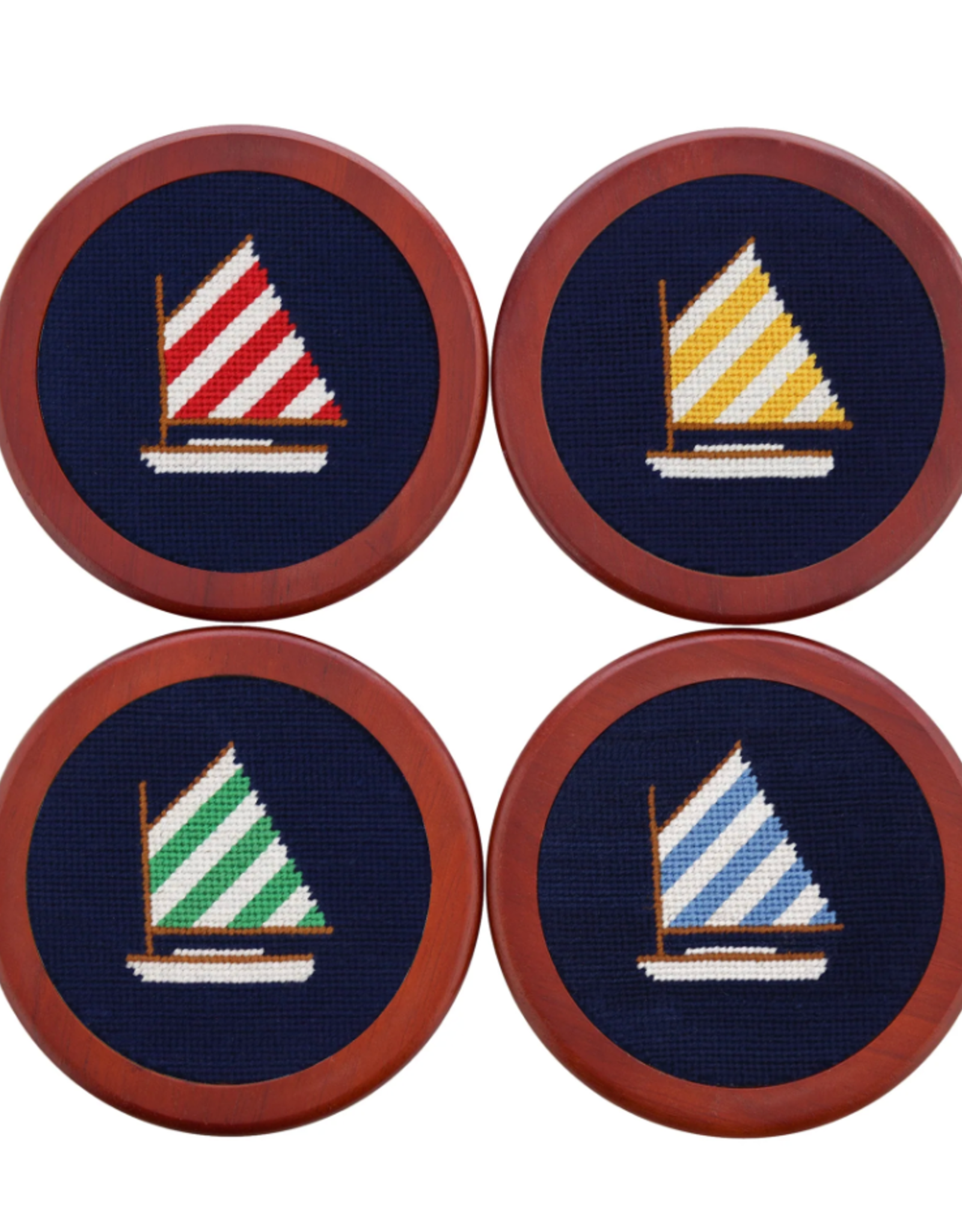 Smather's & Branson Coaster Set Rainbow Fleet