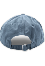 Smather's & Branson Twill Hat Golden Retriever Steel Blue