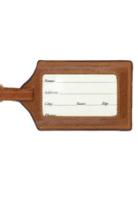 Smather's & Branson Luggage Tag Tie Dye Dancing Bear