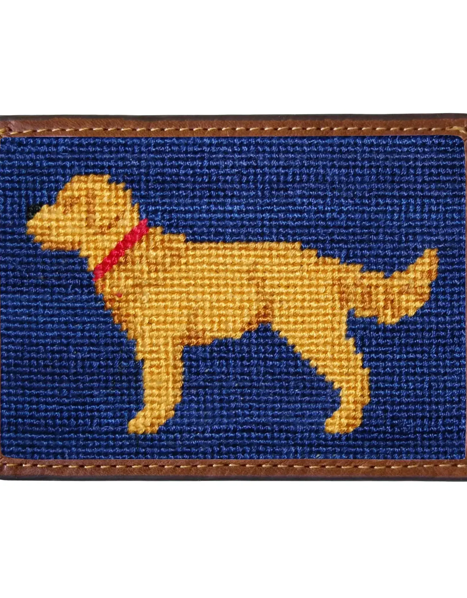 Smather's & Branson Card Wallet Golden Retriever