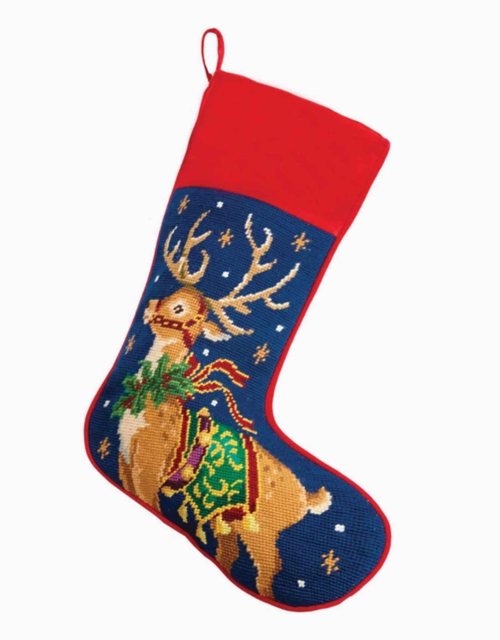 Stocking Reindeer Nighttime