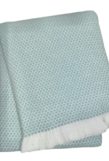 A Soft Idea Grain of Rice Baby Blanket Blue