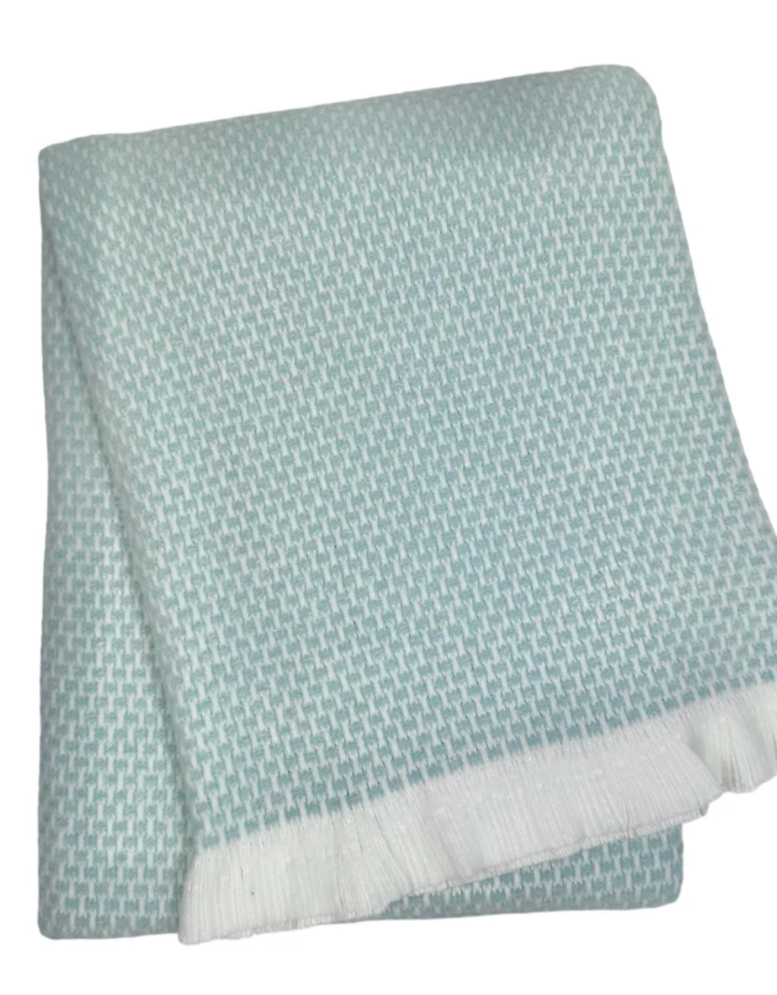 A Soft Idea Grain of Rice Baby Blanket Blue