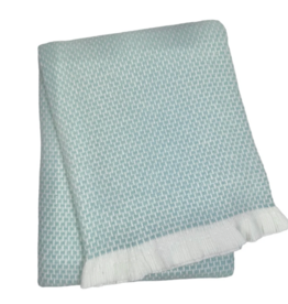 A Soft Idea Grain of Rice Baby Blanket Blue