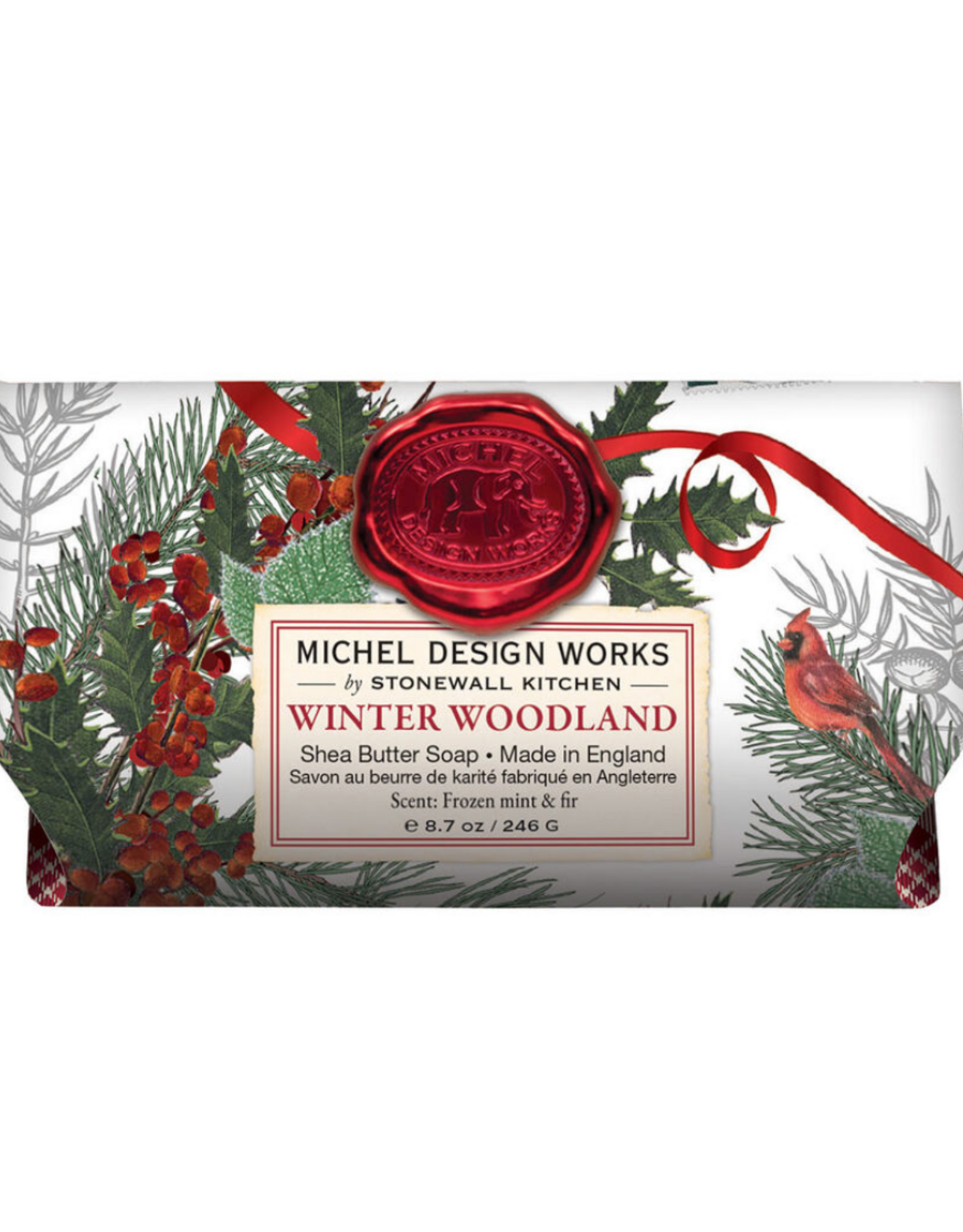 Michel Design Works Bath Bar Winter Woodland